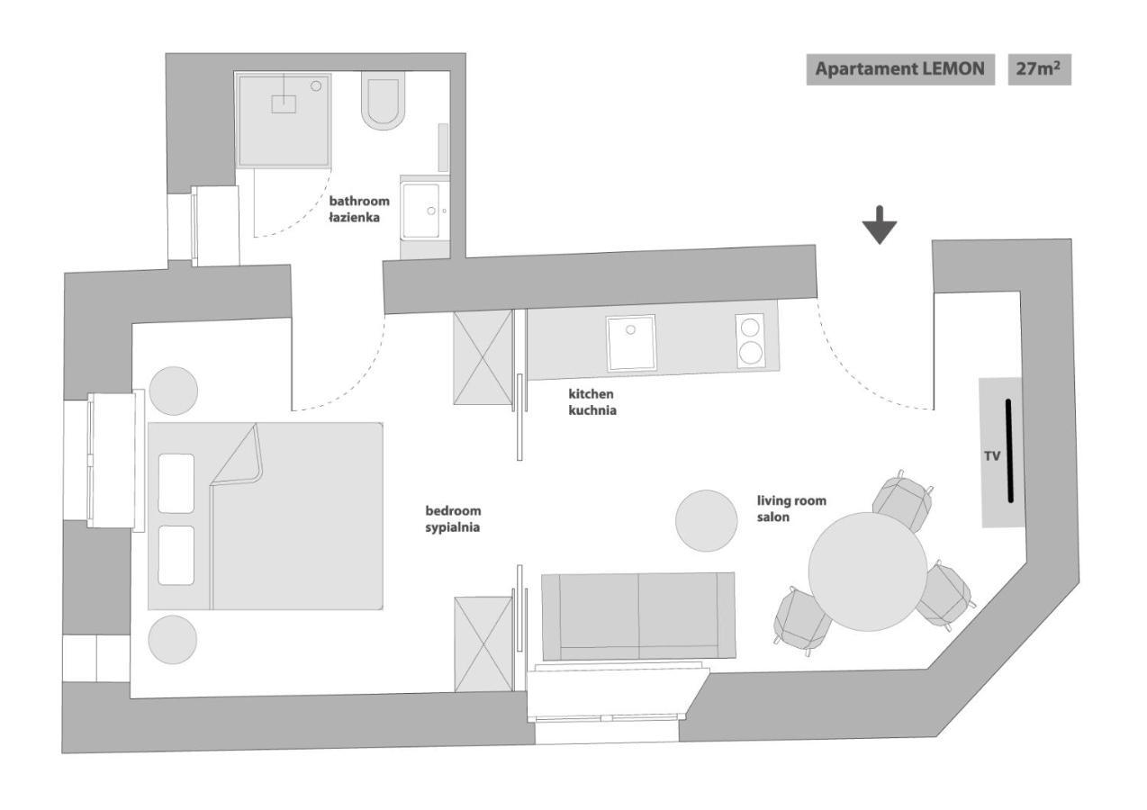 Sanhaus Apartments - Chopina 13 - Apartamenty W Centrum, 5 Minut Od Plazy I Deptaka Sopot Szoba fotó